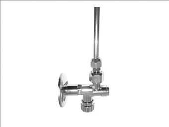 Winkelventil aus Messing unter dem Waschbecken Gentry Home Winkelventil aus Messing unter dem Waschbecken Gentry Home Fabrik Gentry Home aus Italien