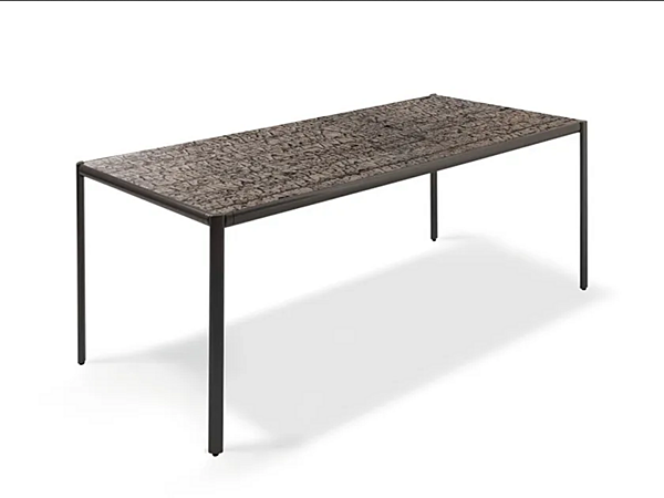 Rechteckiger Esstisch aus Holz GIORGETTI Aldia Fabrik GIORGETTI aus Italien. Foto №2