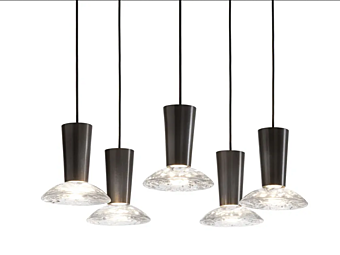 LED Kristall Pendelleuchte Wasser GIORGETTI