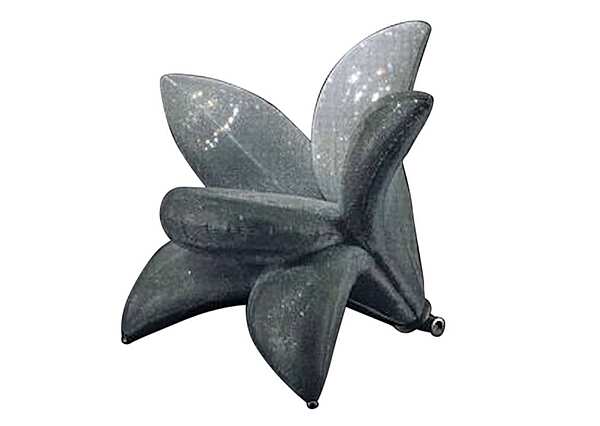 Sessel mit gepolsterter Rückenlehne aus Stoff Edra Getsuen Diamond Fabrik EDRA aus Italien. Foto №1