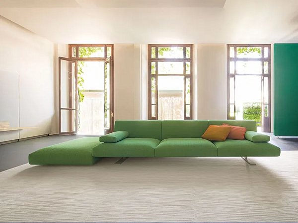 Modularsofa aus Stoff mit Rückenlehne PAOLA LENTI MOVE Fabrik PAOLA LENTI aus Italien. Foto №2