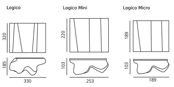 Wandleuchte aus geblasenem Glas LED Logico Artemide 0391010A/0391030A/0395030A/0846030A Fabrik Artemide aus Italien. Foto №4