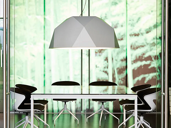 Hängelampe aus Aluminium Fabbian Crio Fabrik Fabbian aus Italien. Foto №30