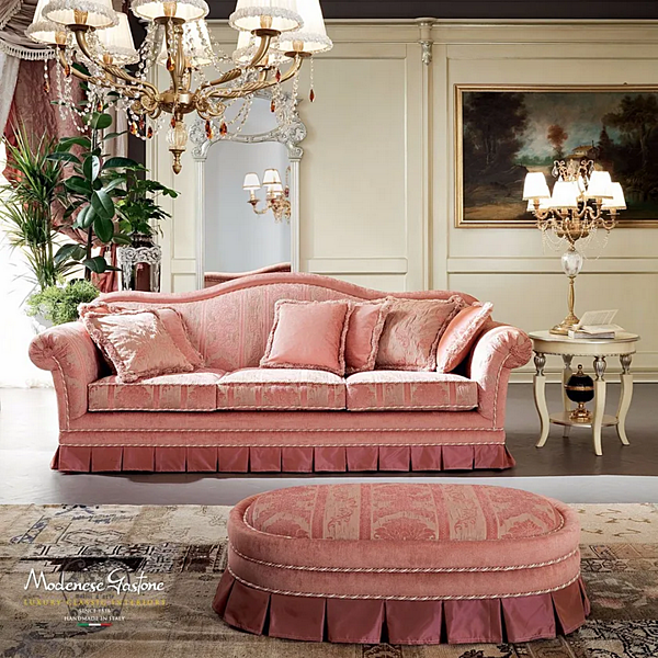 Dreisitzer Stoffsofa Modenese Luxury Interiors 13405 Fabrik MODENESE GASTONE aus Italien. Foto №2