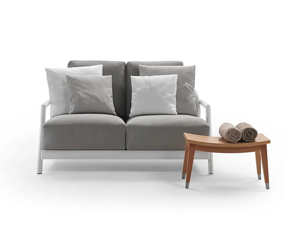 Zweisitzer Gartensofa aus Stoff mit abnehmbarem Bezug FLEXFORM ALISON OUTDOOR Fabrik FLEXFORM aus Italien. Foto №1