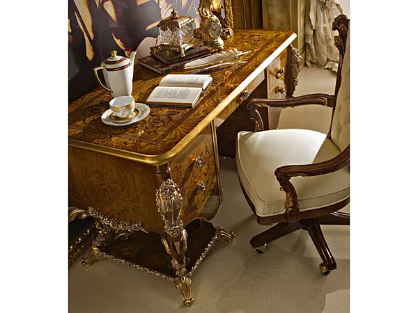 Schreibtisch mit Schubladen aus Holz Dolcevita A.R. Arredamenti 211 Fabrik A.R.ARREDAMENTI SRL aus Italien. Foto №3