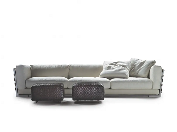 Dreisitzer Stoffsofa Cestone FLEXFORM Fabrik FLEXFORM aus Italien. Foto №2