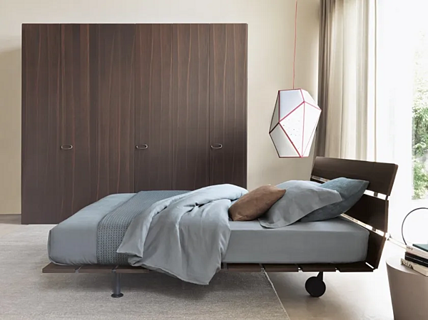 Orientalische Bett mit Rollen Tadao Flou Fabrik Flou aus Italien. Foto №8