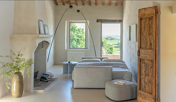 Sofa-Bett mit abnehmbarem Bezug Flou Piazzaduomo Fabrik Flou aus Italien. Foto №6