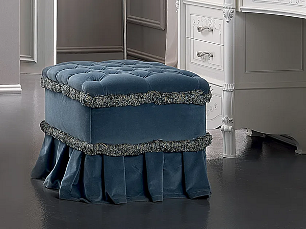 Quadratischer Stoffpouf CASA +39 Prestige Pouf 309 Fabrik CASA +39 aus Italien. Foto №1