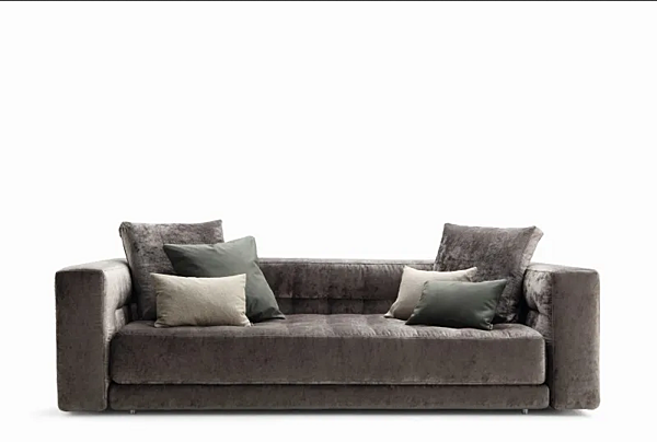 Ecksofa aus Stoff mit weicher Rückenlehne Flou Doze Fabrik Flou aus Italien. Foto №8