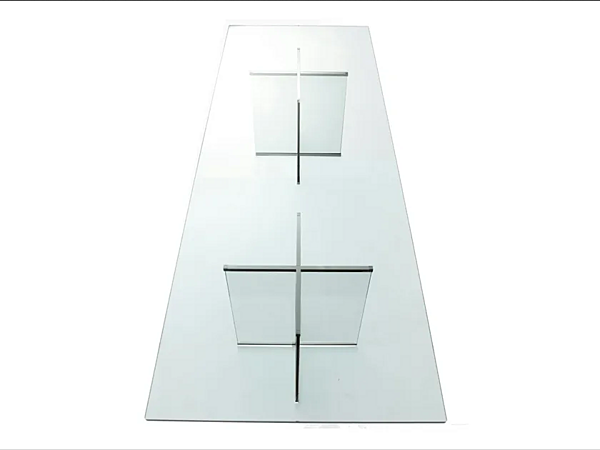 Rechteckiger Kristall-Meetingtisch Eros Gallotti&Radice Fabrik Gallotti & Radice aus Italien. Foto №1