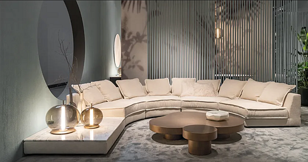 Niedriger Couchtisch aus MDF CASAMILANO NUVOLO Fabrik CASAMILANO aus Italien. Foto №2