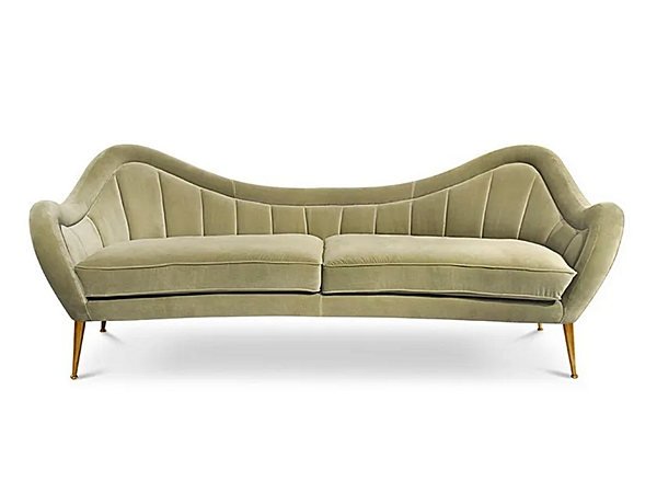 Dreisitzer Sofa aus Samt BRABBU Hermes Fabrik BRABBU aus Italien. Foto №1