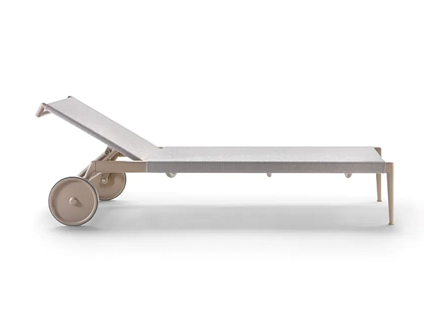 Liege mit Batyline-Gewebe ATLANTE LIGHT FLEXFORM 2A4G9 Fabrik FLEXFORM aus Italien. Foto №9
