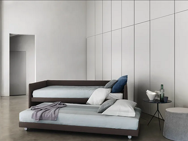 Stoff Schlafsofa mit abnehmbarem Bezug Flou Duetto Fabrik Flou aus Italien. Foto №4