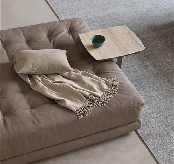 Ecksofa aus Stoff mit weicher Rückenlehne Flou Doze Fabrik Flou aus Italien. Foto №5