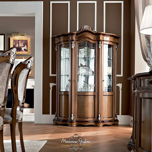Holz Vitrine 13115 Modenese Luxury Interiors Fabrik MODENESE GASTONE aus Italien. Foto №2