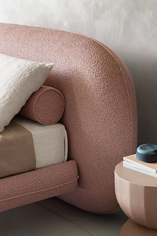 Stoffbett mit gepolsterter Rückenlehne Wabi Saba Fabrik SABA aus Italien. Foto №10