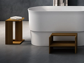 Badezimmerhocker aus massivem Holz AGAPE Ascension Badezimmerhocker aus massivem Holz AGAPE Ascension Fabrik Agape aus Italien