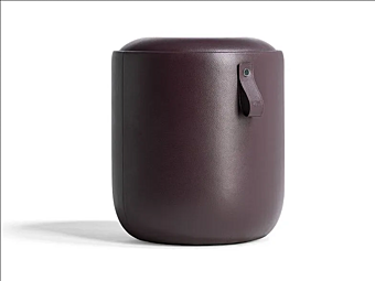 Leder Pouf Bay System POLTRONA FRAU Fabrik POLTRONA FRAU aus Italien