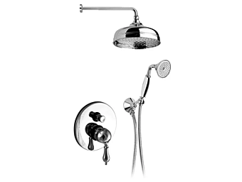 Duschset mit 3 Löchern aus Stahl Boston Gaia Mobili Duschset mit 3 Löchern aus Stahl Boston Gaia Mobili Fabrik GAIA aus Italien