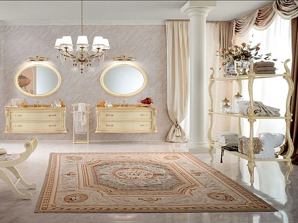 Offenes Badezimmerregal aus Holz Modenese Luxury Interiors 13628 Fabrik MODENESE GASTONE aus Italien. Foto №3