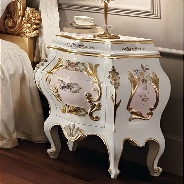 Nachttisch mit Schubladen aus Holz Modenese Luxury Interiors 11204 Fabrik MODENESE GASTONE aus Italien. Foto №2