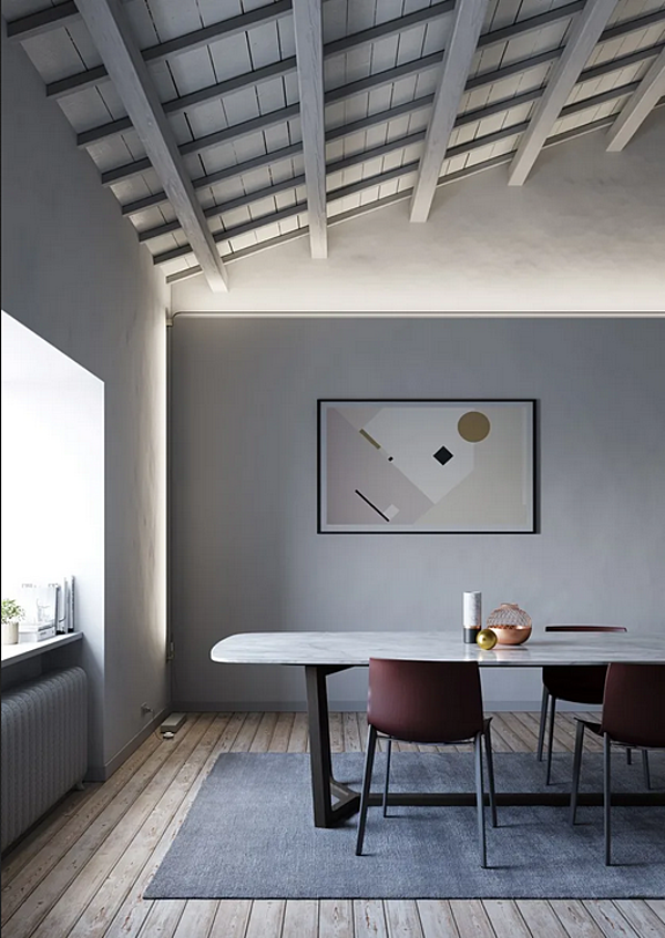 LED Deckenleuchte verstellbar aus Metall Fabbian Metro Fabrik Fabbian aus Italien. Foto №5