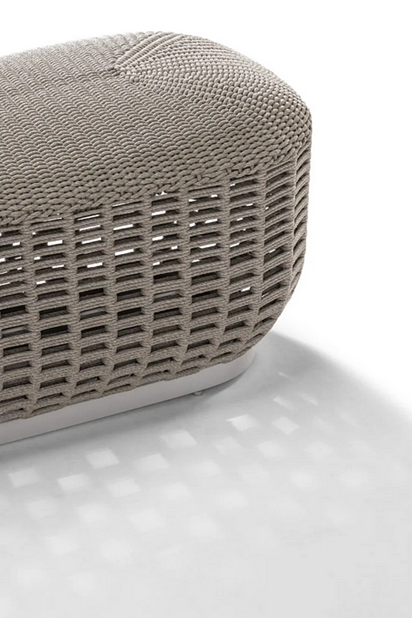 Gartenbank aus nautischem Seil Lepli Outdoor POLTRONA FRAU Fabrik POLTRONA FRAU aus Italien. Foto №12