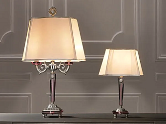 Tischlampe aus Metall Ermes LG2 LP1 Euroluce Lampadari Fabrik EUROLUCE LAMPADARi aus Italien