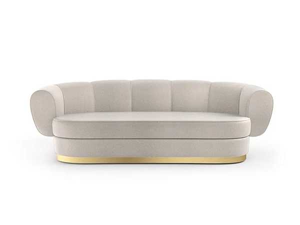 Dreisitziges Sofa aus Stoff mit weicher Rückenlehne MARIONI Grace  I0201 Fabrik MARIONI aus Italien. Foto №1