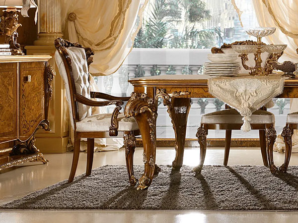 Polsterstuhl mit Armlehnen Dolcevita A.R. Arredamenti 209 Fabrik A.R.ARREDAMENTI SRL aus Italien. Foto №2