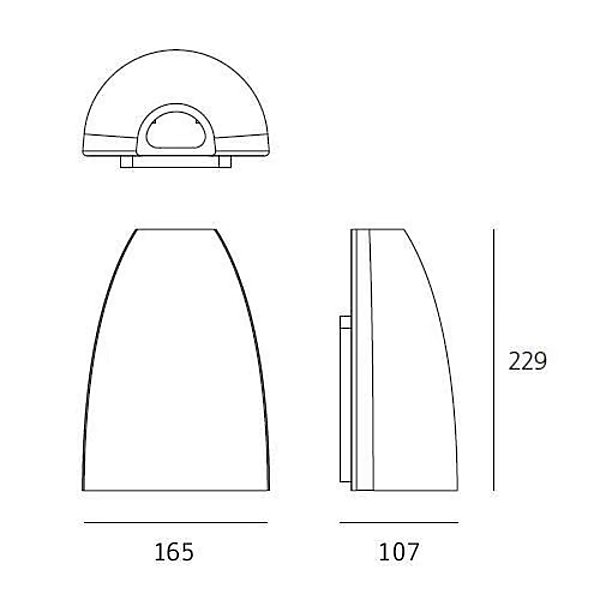 Wandleuchte aus Aluminium mit LED-Technologie Molla Artemide T4190NLW10, T4190NLW00 Fabrik Artemide aus Italien. Foto №5