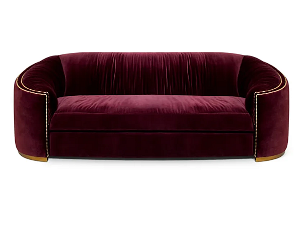 Sofa aus Samt mit weicher Rückenlehne BRABBU WALES Fabrik BRABBU aus Italien. Foto №1