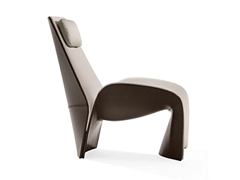 Lederarmstuhl EVA GIORGETTI 66910, 66911 Lederarmstuhl EVA GIORGETTI 66910, 66911 Fabrik GIORGETTI aus Italien