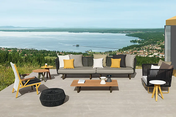 Modularer 2-Sitzer Gartensofa aus Stoff KETTAL Bitta Fabrik KETTAL aus Italien. Foto №9