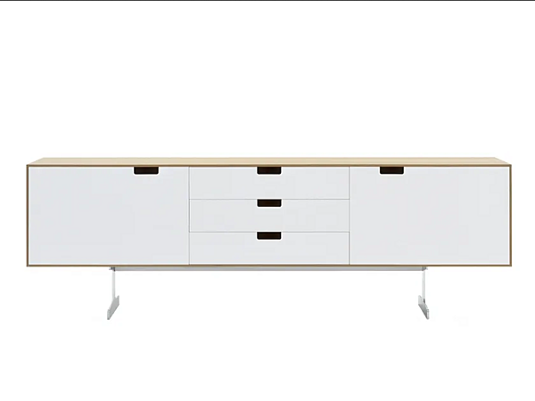 Sideboard mit Türen aus Holz Cappellini Simplon S8_S1B Fabrik Cappellini aus Italien. Foto №1