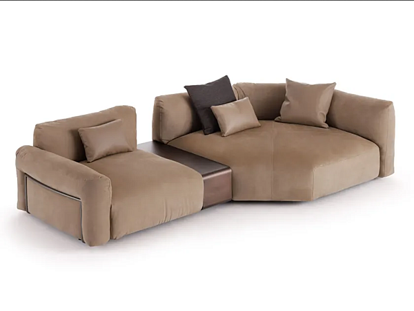 Ecksofa mit abnehmbarem Bezug Flou Fiocco Fabrik Flou aus Italien. Foto №1