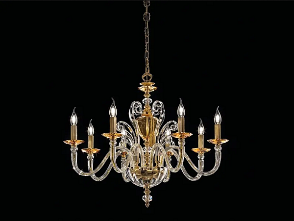 Kristalllüster Donatello Alicante L8 Euroluce Lampadari Fabrik EUROLUCE LAMPADARi aus Italien. Foto №1