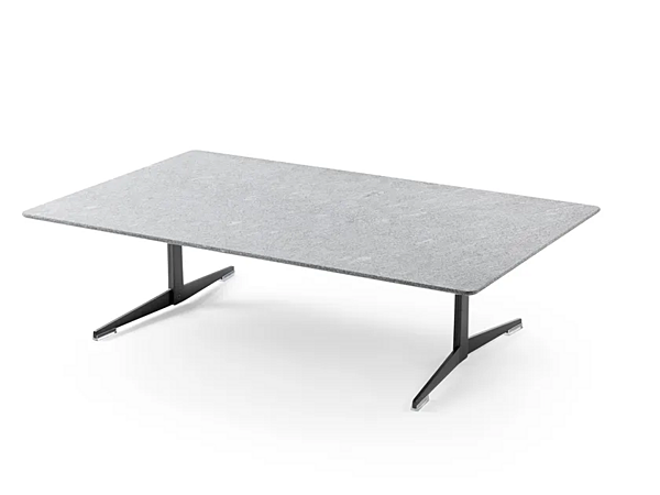 Rechteckiger Couchtisch aus Stein FLEXFORM Fly Fabrik FLEXFORM aus Italien. Foto №1