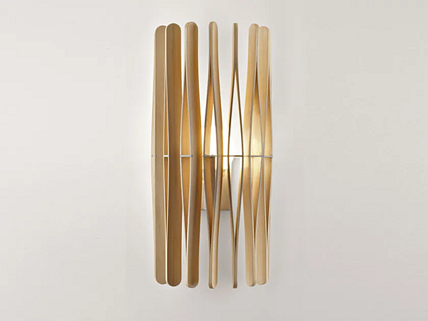 Wandleuchte aus Holz Fabbian Stick Fabrik Fabbian aus Italien. Foto №3