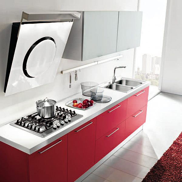 Küche HOME CUCINE Frontali LAMPONE Fabrik HOME CUCINE aus Italien. Foto №4