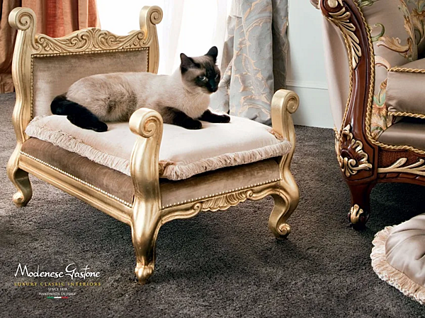 Tierkissen aus Stoff Modenese Luxury Interiors 13697 Fabrik MODENESE GASTONE aus Italien. Foto №1