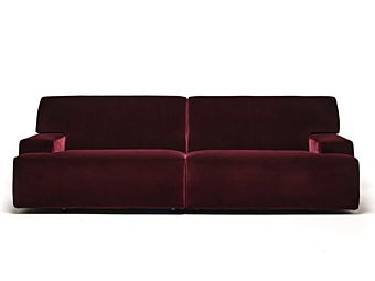 Velours Sofa mit abnehmbarem Bezug Mussi Brera