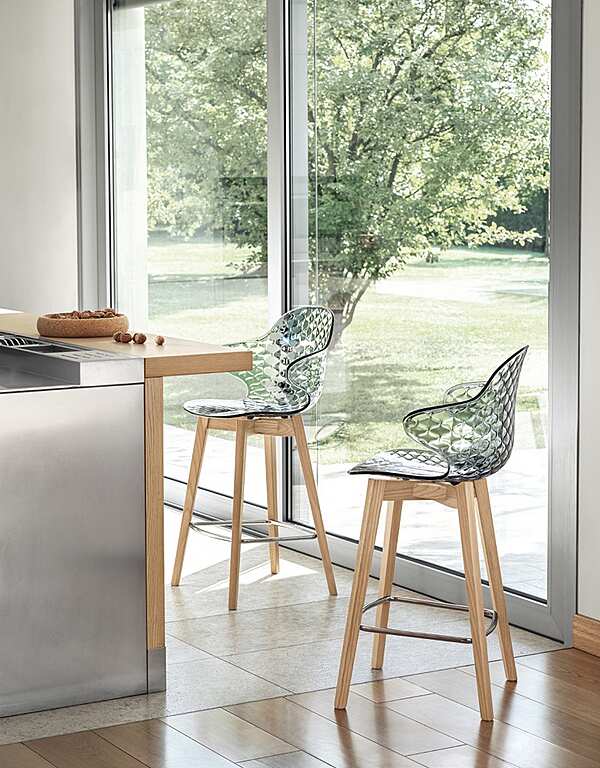 Barhocker CALLIGARIS SAINT TROPEZ Fabrik CALLIGARIS aus Italien. Foto №4