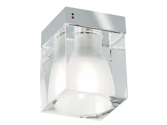 Deckenstrahler aus Kristall Cubetto Fabbian Deckenstrahler aus Kristall Cubetto Fabbian Fabrik Fabbian aus Italien