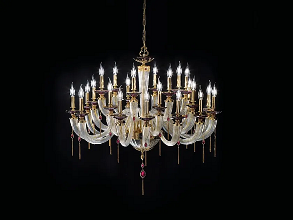 Kronleuchter mit Swarovski-Kristallen Julienne L12 6 6 Euroluce Lampadari Fabrik EUROLUCE LAMPADARi aus Italien. Foto №1