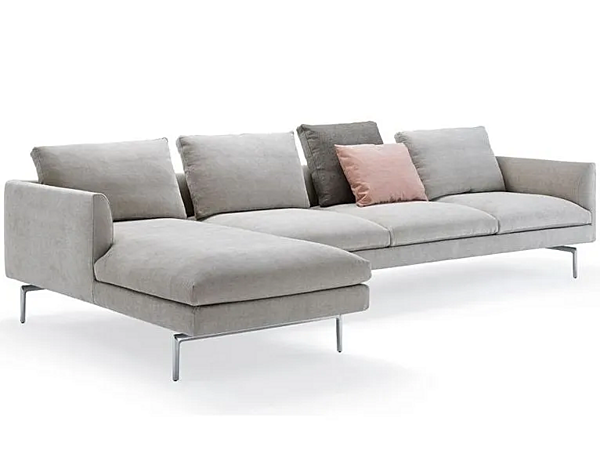 Ecksofa mit abnehmbarem Bezug Flamingo ZANOTTA Fabrik ZANOTTA aus Italien. Foto №1