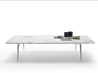 Rechteckiger Couchtisch aus Marmor FLEXFORM ESTE Fabrik FLEXFORM aus Italien